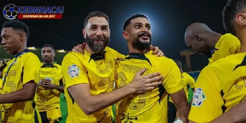 Benzema có được danh hiệu vô địch đầu tiên cùng Al Ittihad